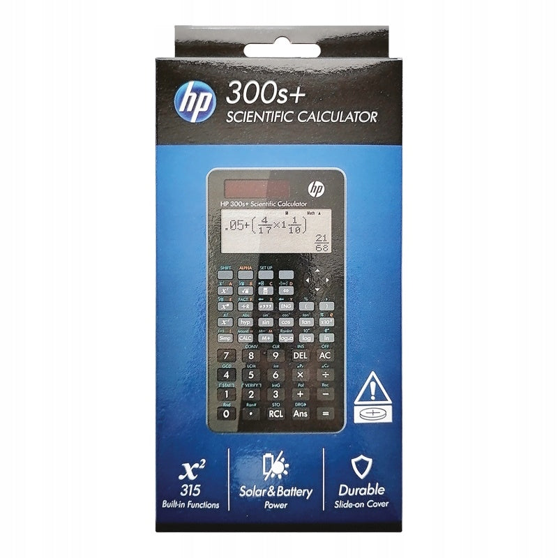 The scientific calculator HP-300SPLUS/INT BX 315 functions EAN (GTIN) 0190781618904