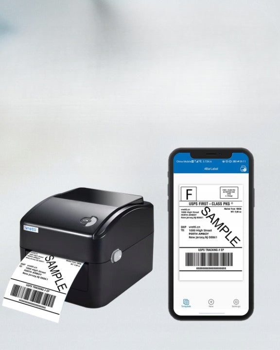 Thermal Label Printer 4x6 Vretti USB Windows / iOS / Android Without Wifi Manufacturer no brand