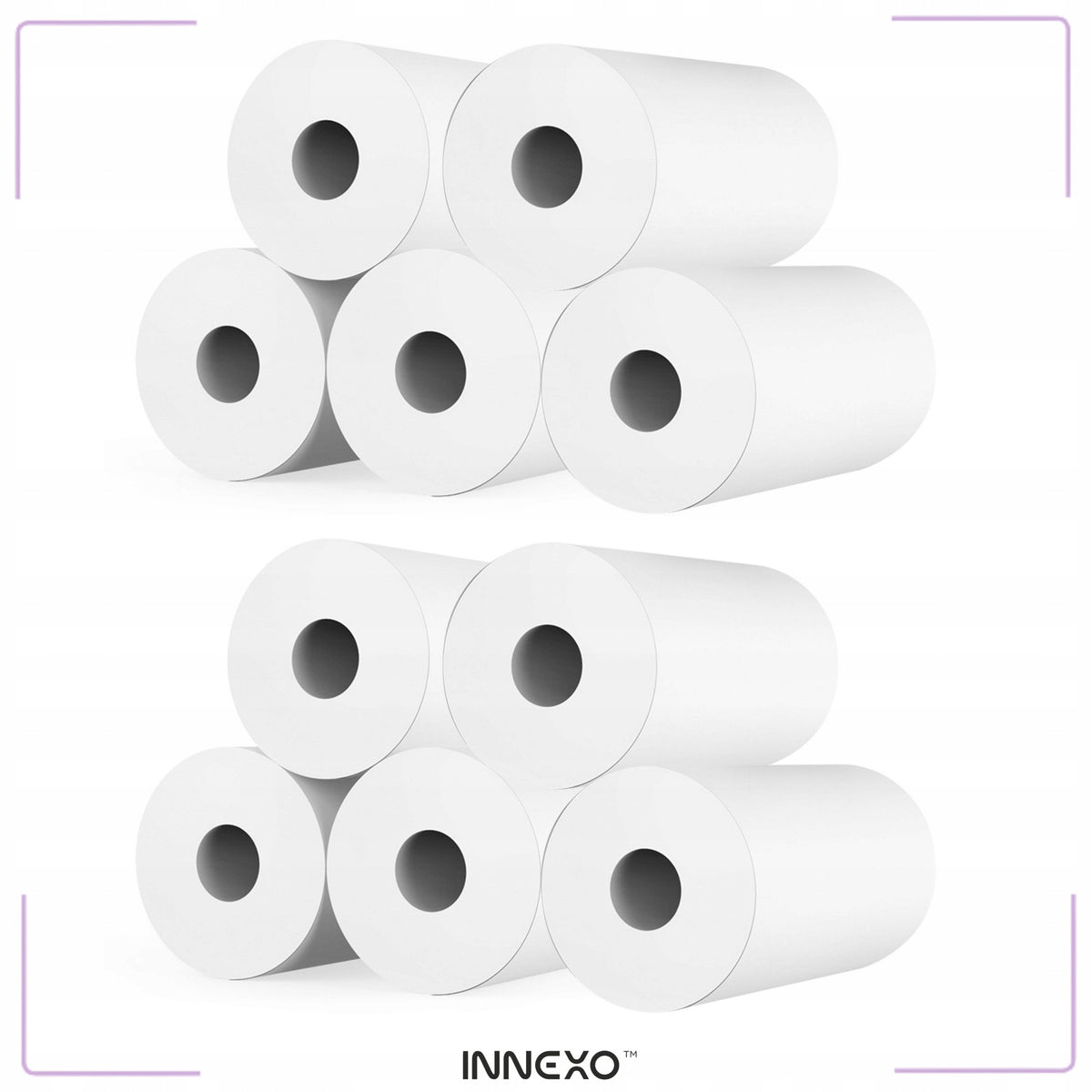 Thermal Paper Roll for Camera 10 Pcs INNEXO PT 5m BPA Free Cartridges Manufacturer code papier termiczny wkłady INNEXO PT do 681