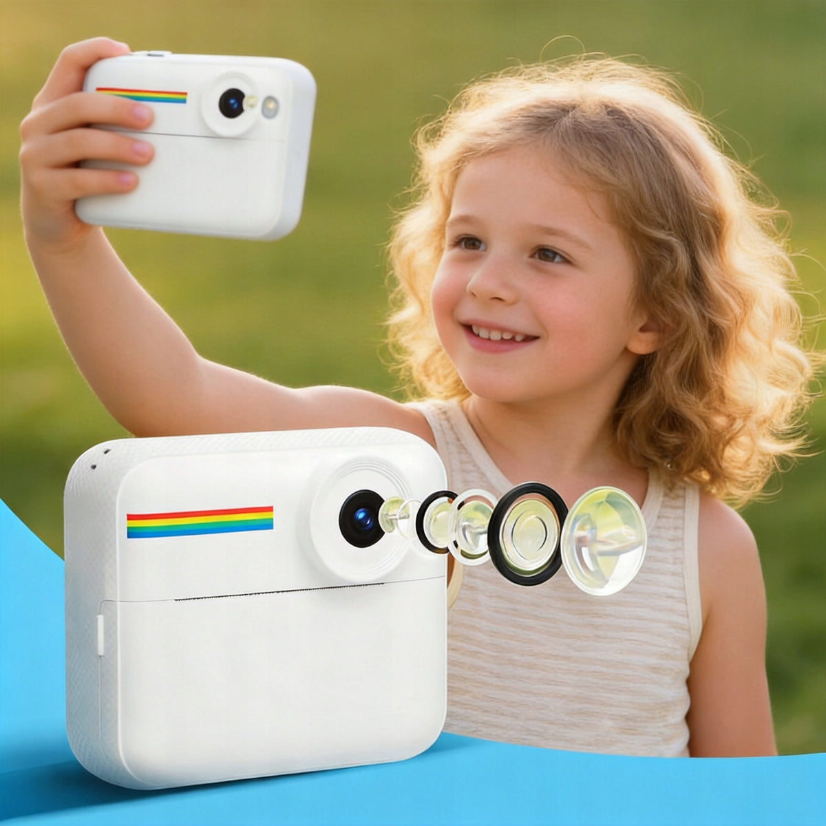 Thermal Printer MINI Instant Camera for Kids Games+32GB Brand no brand