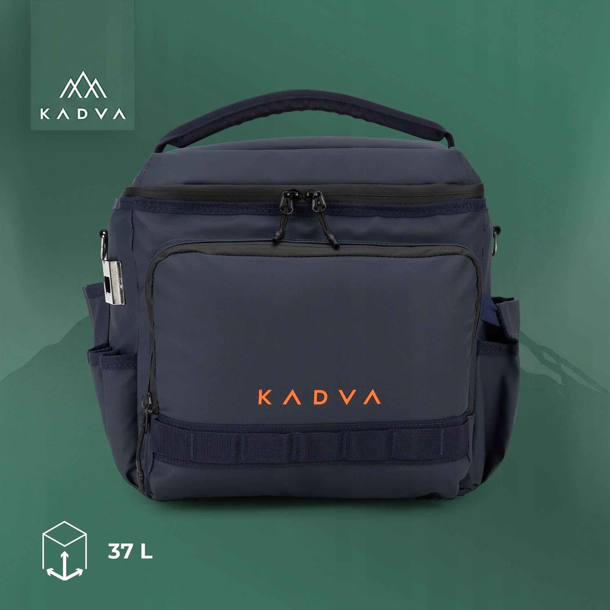Thermal bag KADVA Antarctica 37l navy blue PORTABLE REFRIGERATOR FOR CAMPING Packaging status original