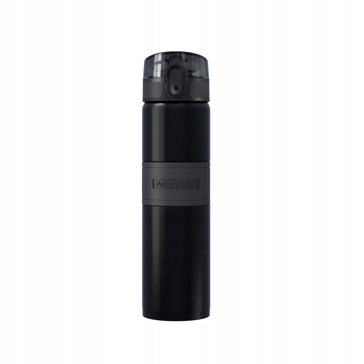 Thermal filter bottle Aquaphor CITY COOL 500 ml, black