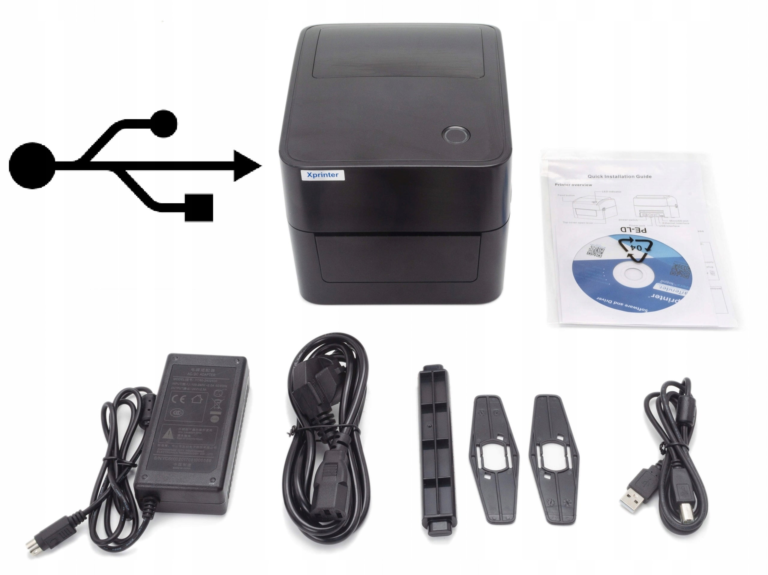 Thermal printer for courier labels XPrinter XP-4601/410B USB Manufacturer Xprinter