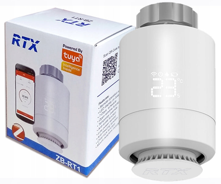 Thermostatic Head RTX Smart Thermostat ZigBee TUYA Smart