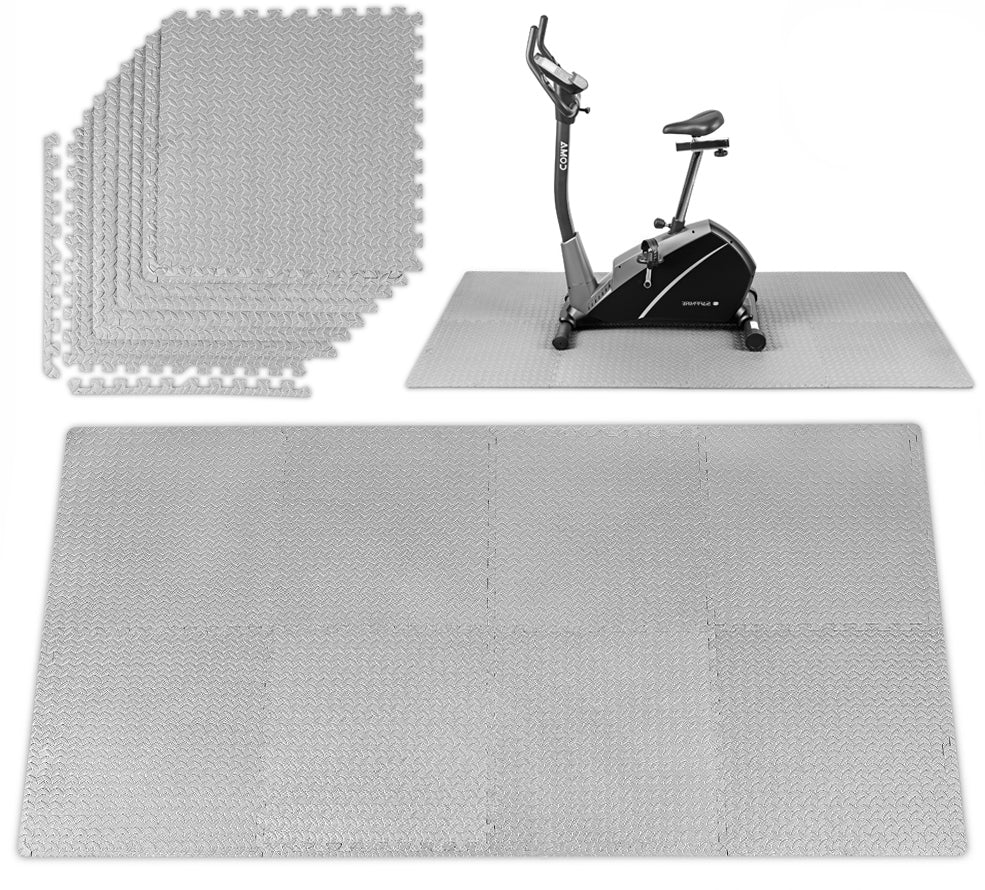 Thick Protective MAT PUZZLE FOR GYM EXERCISE EQUIPMENT 223x114cm