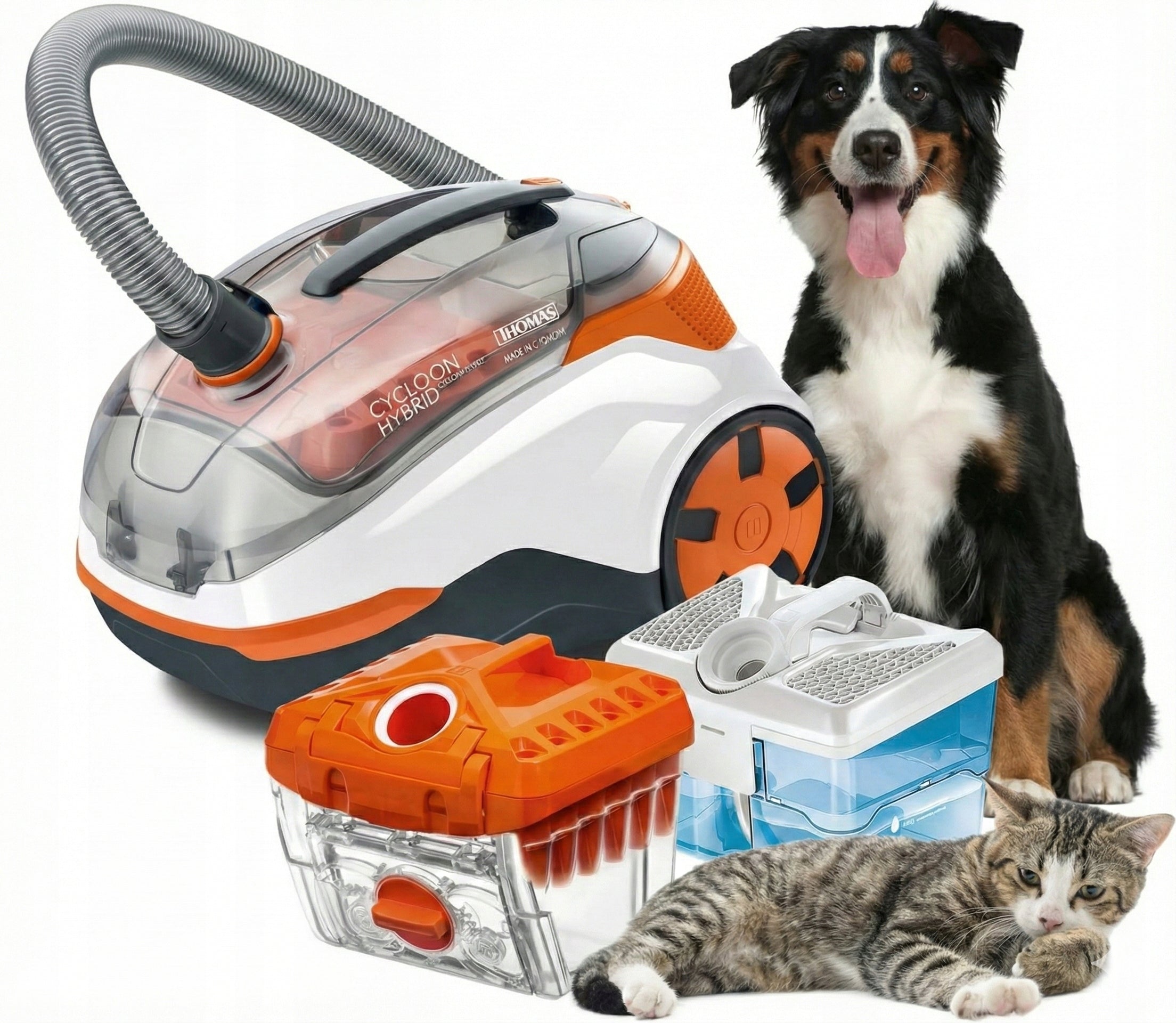 Thomas Hybrid Pet & Friends Water Filter Vacuum Cleaner Manufacturer code Odkurzacz cyklonowy wodny na sucho mokro