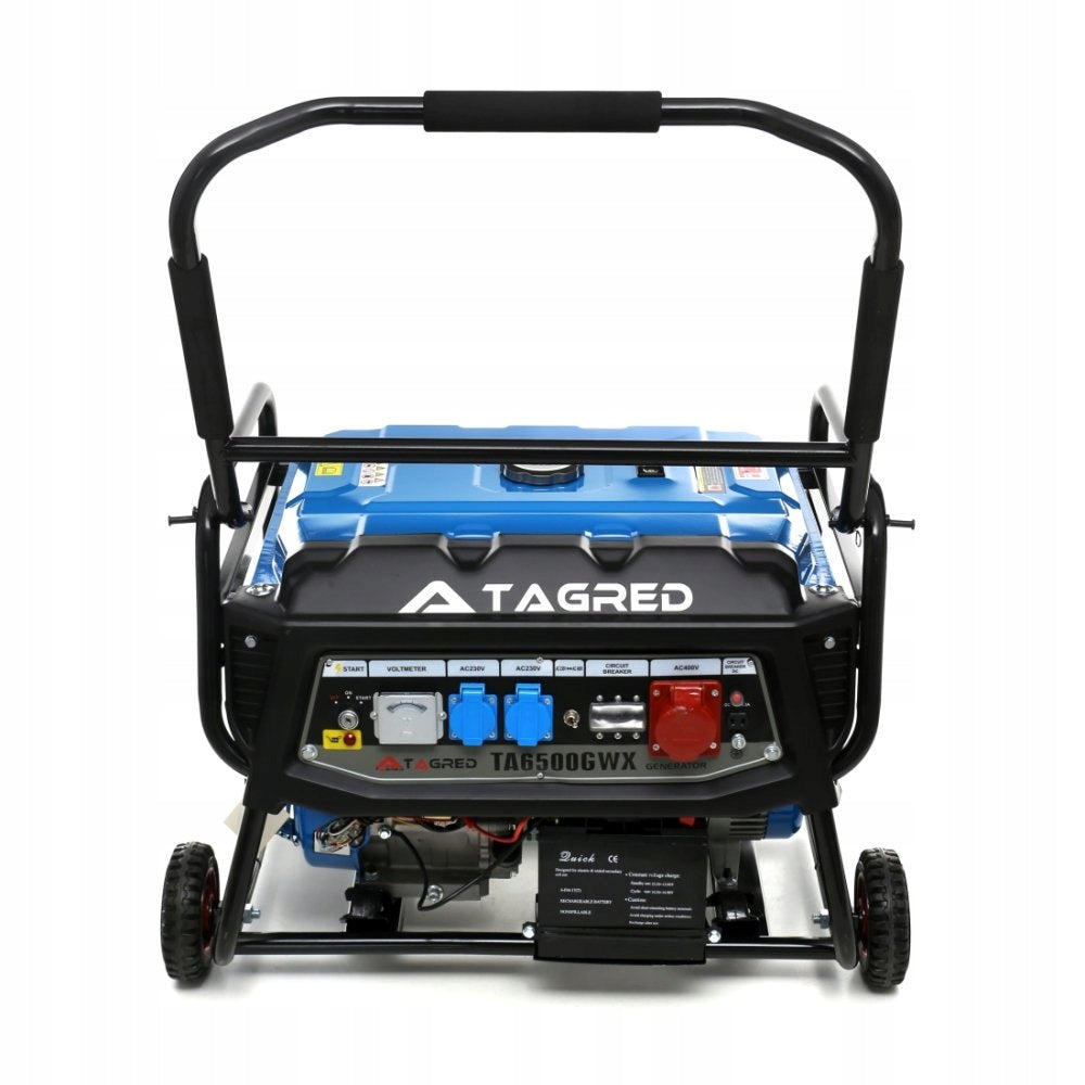 Three-phase generator set 6500W 230V 400V with AVR starter + oil Brand Tagred