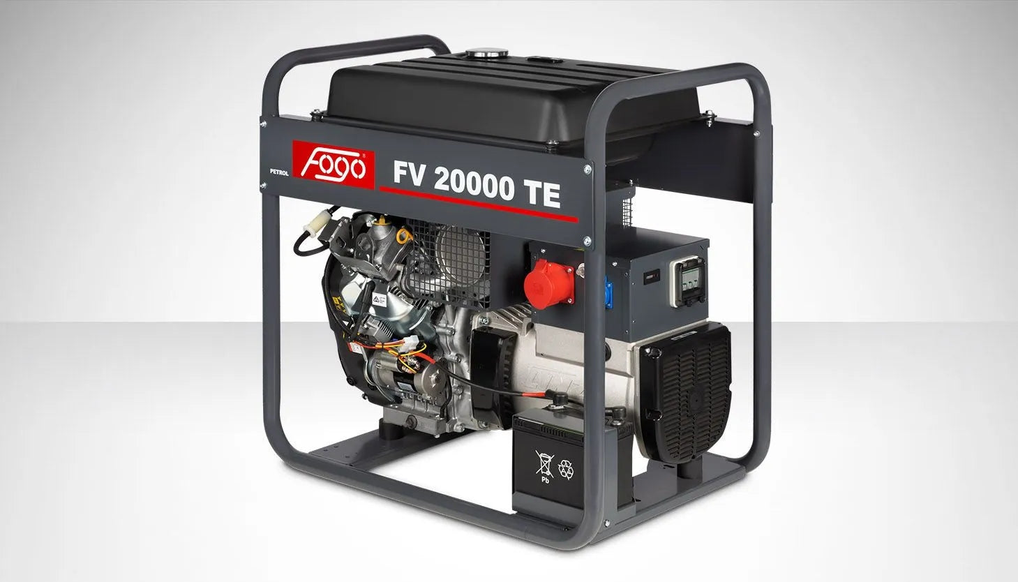 Three-phase generator set FOGO FV20000TE 19,5kVA 400V+Oil +Overview0 Manufacturer code 37140