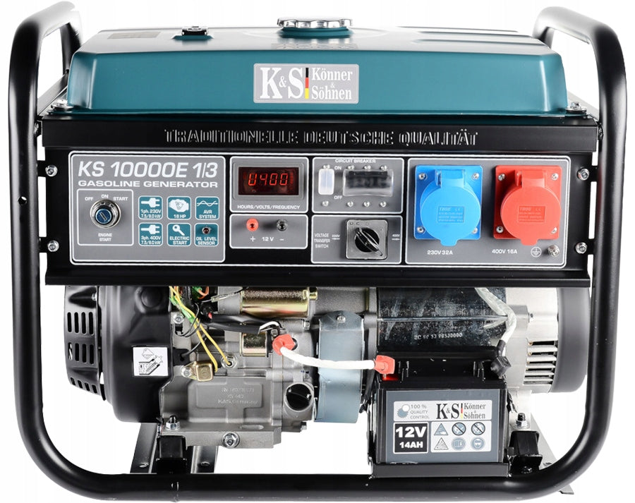 Three-phase portable generator set Könner & Söhnen 8000 W