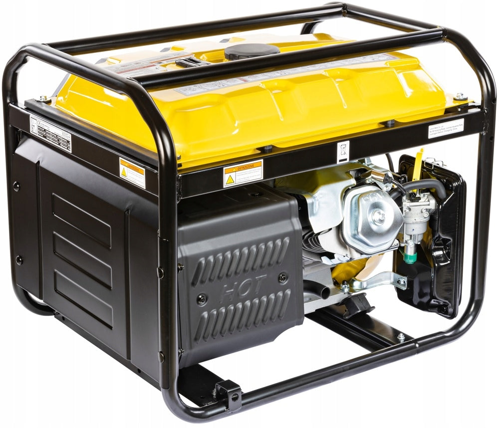 Three-phase portable generator set Loncin 6500 W petrol Packaging status original