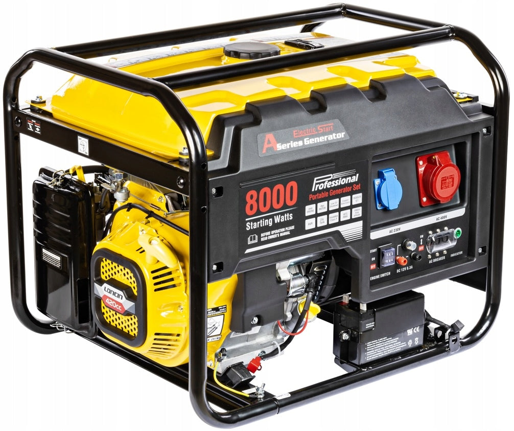 Three-phase portable generator set Loncin 6500 W petrol
