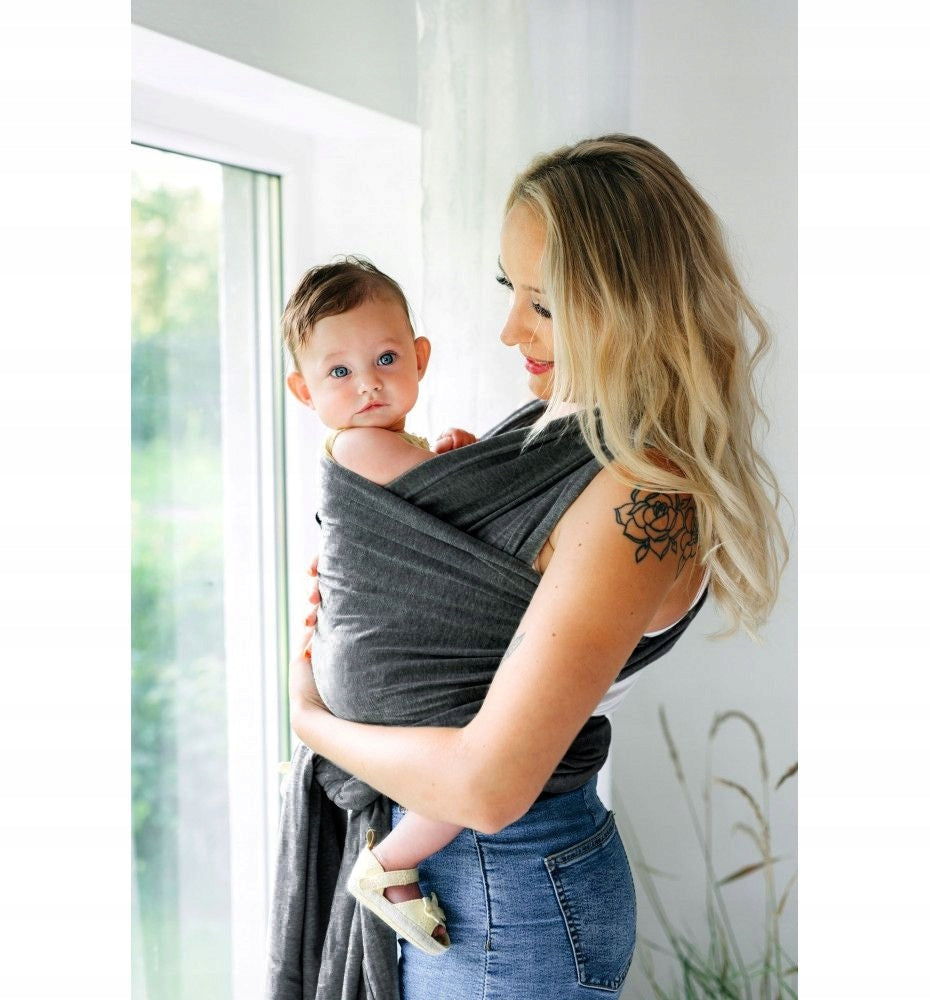 Tie sling , flexible to carry baby 5m - GRAPHITE Brand Pulp