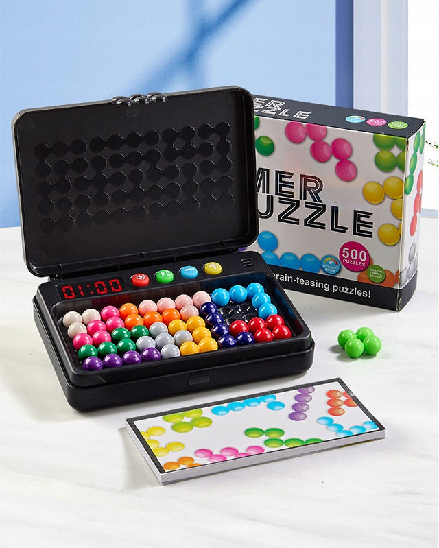 Timer Puzzle Puzzle game with Built-in Timer 500 Level ON TIME PUZZLE GAME EAN (GTIN) 6978834401437