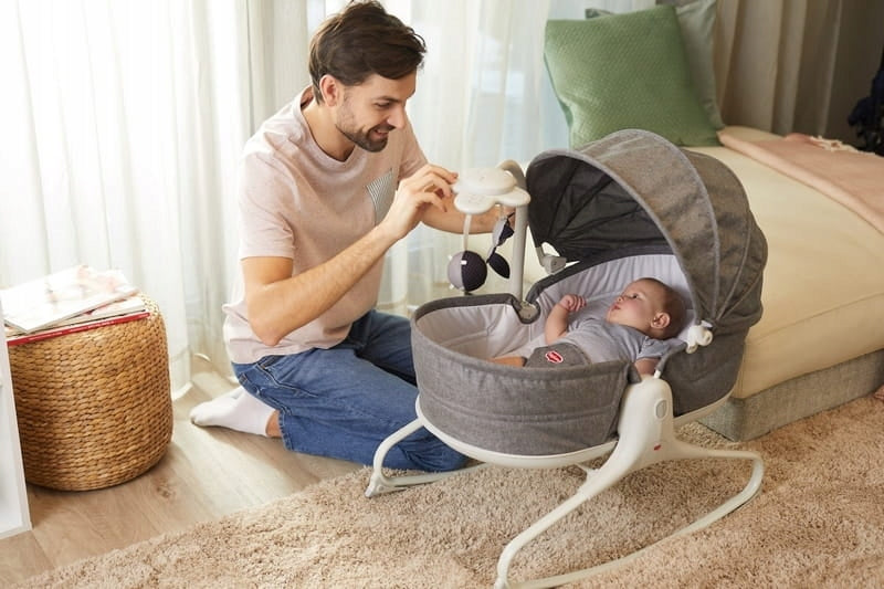 Tiny Love Multifunctional 3in1 Rocking Chair with Booth Length 70 cm