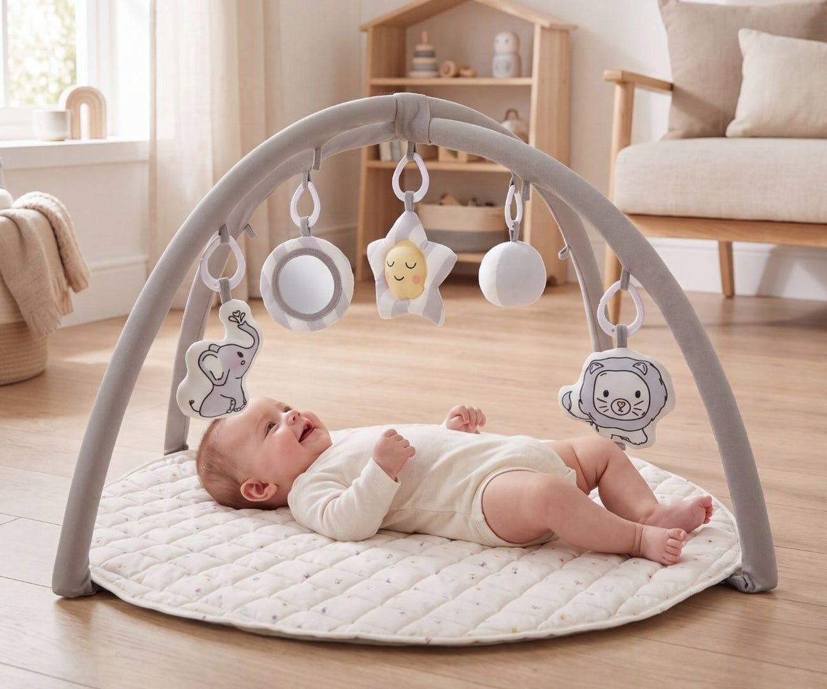 TinyMini Interactive Baby Sensory Folding Educational Mat Packaging status original