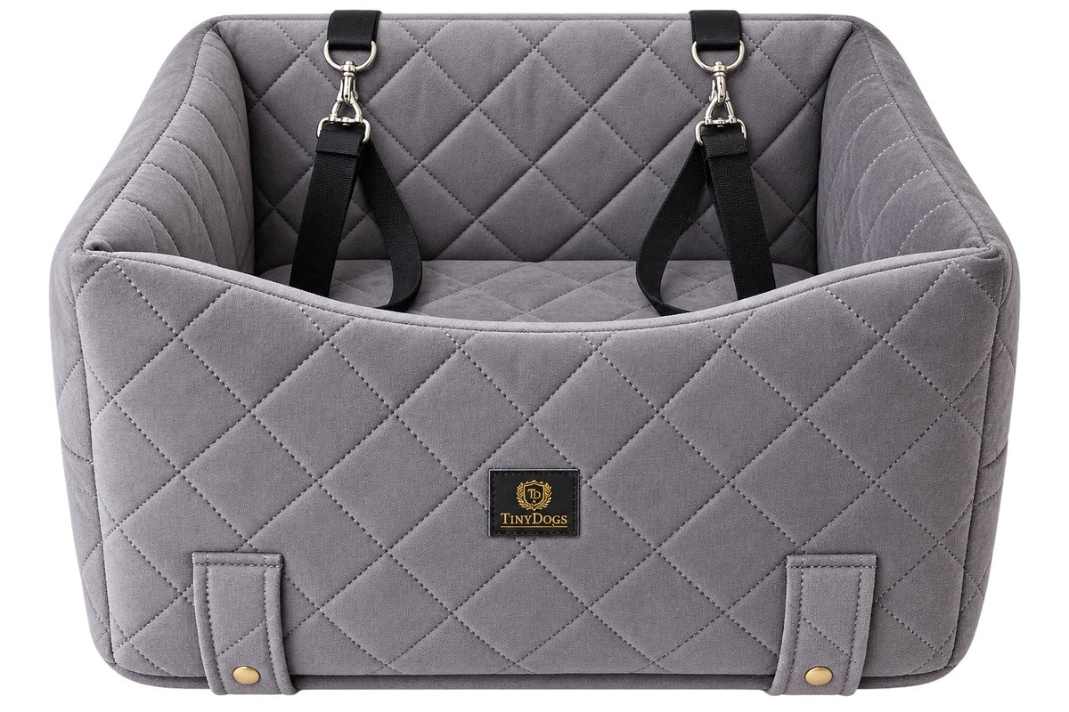 Tinylove Cat Dog Car Seat Grey Soft