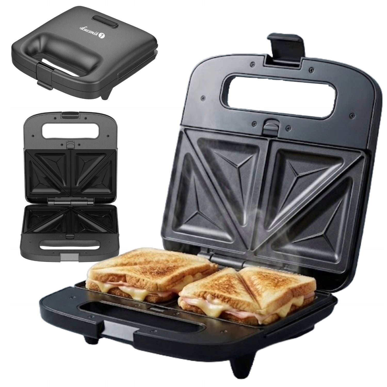 Toast sandwich toaster sandwich replacement tiles ILAG dishwasher safe