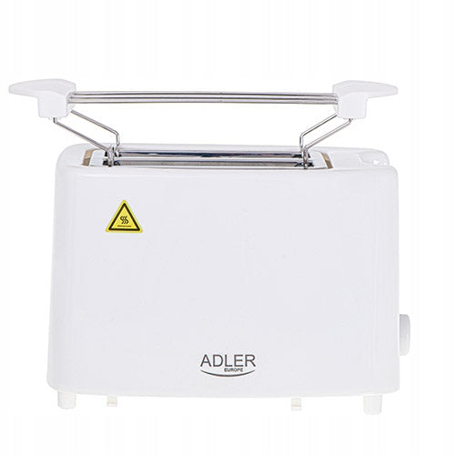 Toaster 2 slices 6 Degrees Power 900W Roll grate + Tray Adler Power rating 900 W