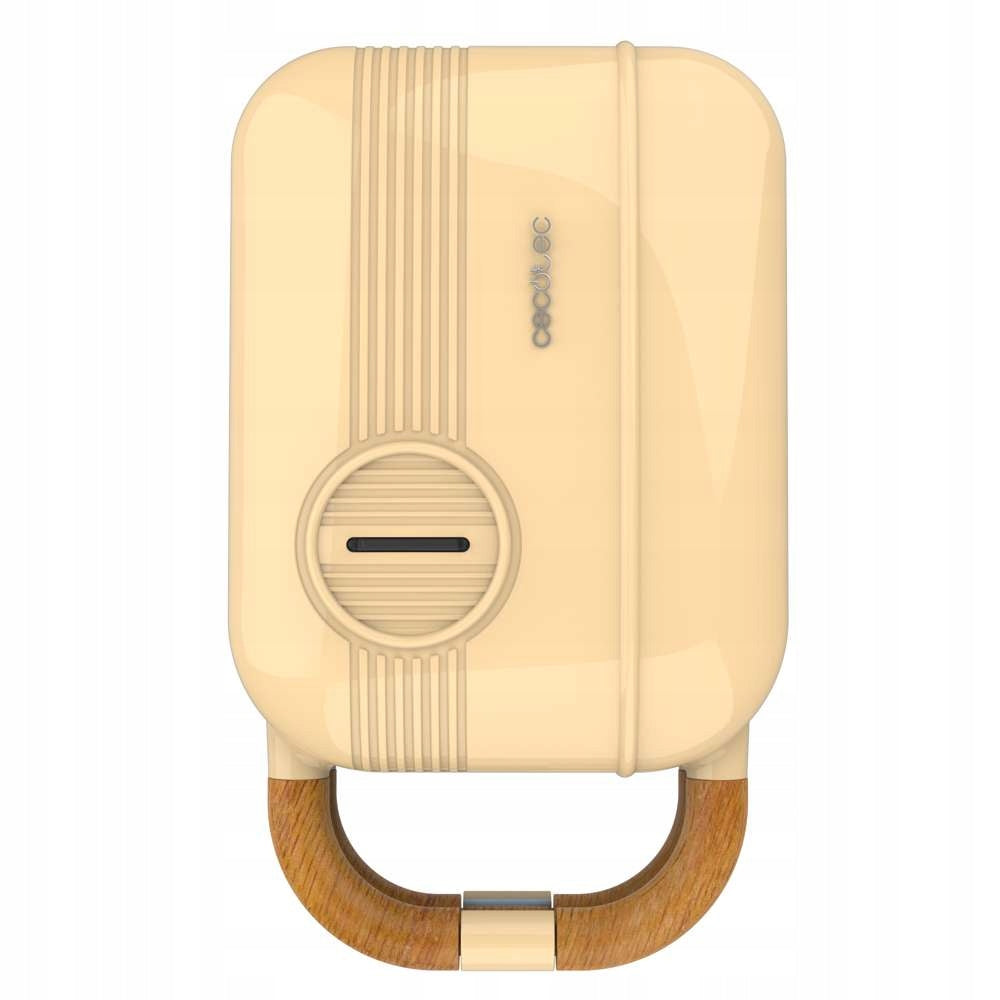 Toaster 3in1 Cecotec Rock'nToast Retro Yellow 700W Brand Cecotec