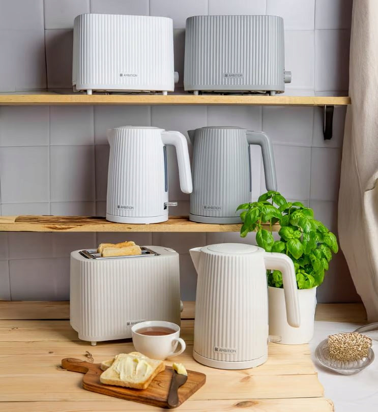 Toaster Ambition CURLY silver/grey 930 W Power rating 930 W