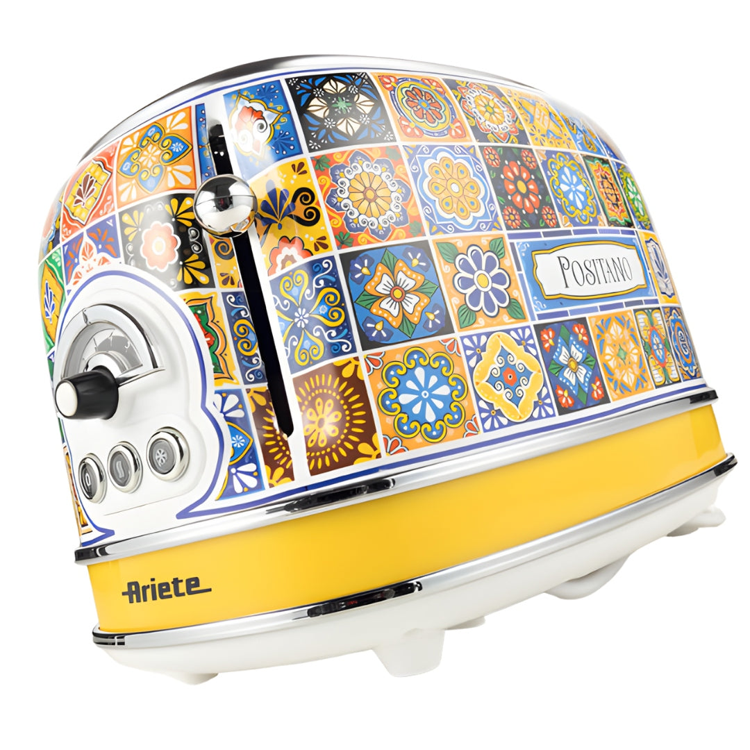 Toaster Ariete Positano 155 810 In 2 croutons 6 levels toasting Tray Italy Manufacturer code 1550P