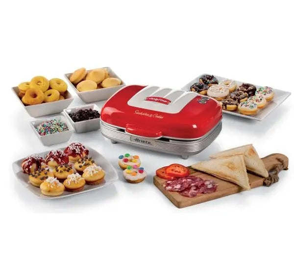 Toaster Ariete Sandwich and Cookies 3in1 1972/00 for muffin donat sandwiches Packaging status original
