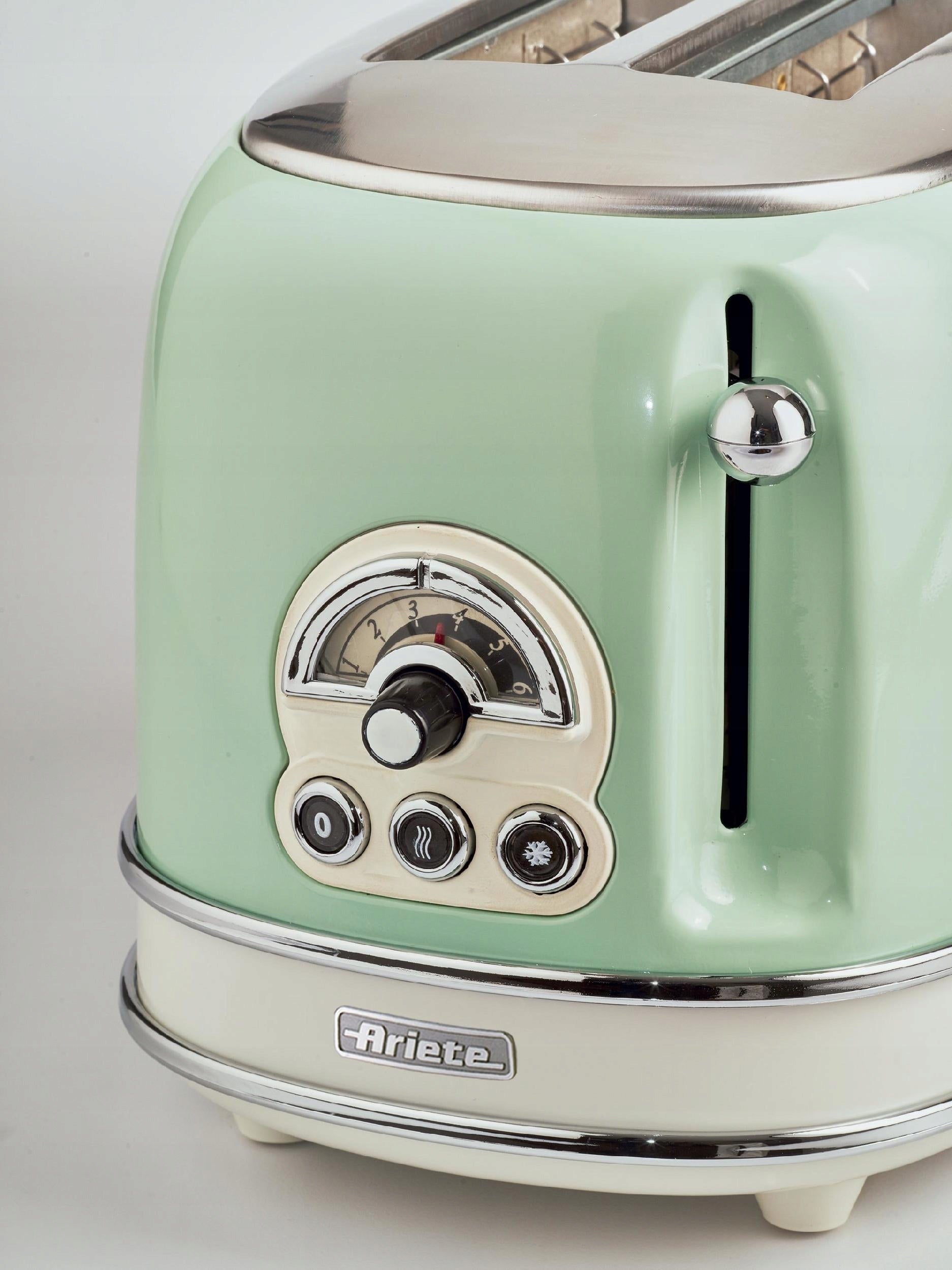 Toaster Ariete Vintage 155/04 810W 2 slices Power adjustment Green Power rating 810 W