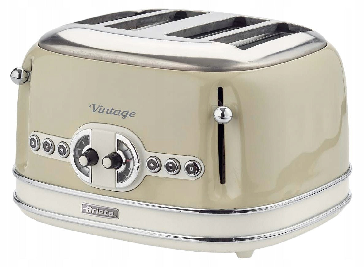 Toaster Ariete Vintage 156/03 | 1600W | Beige | 2 toast |