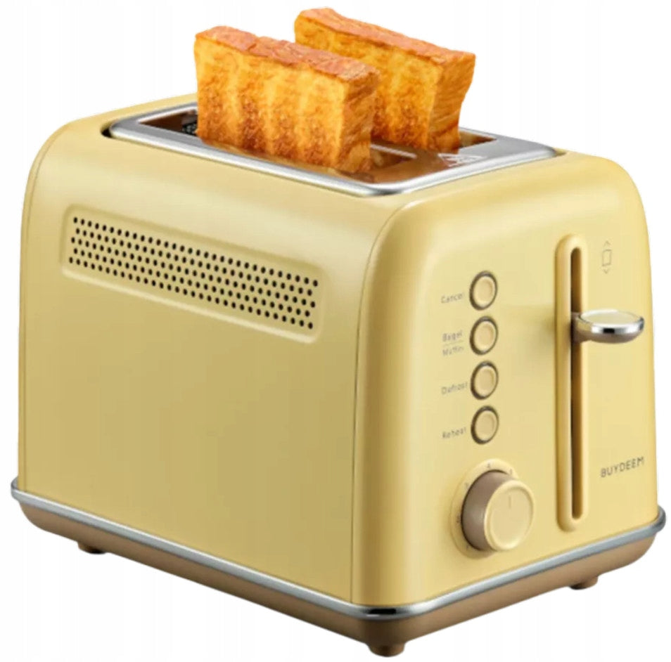 Toaster BUYDEEM DT620E Mellow Yellow/gold 900 W