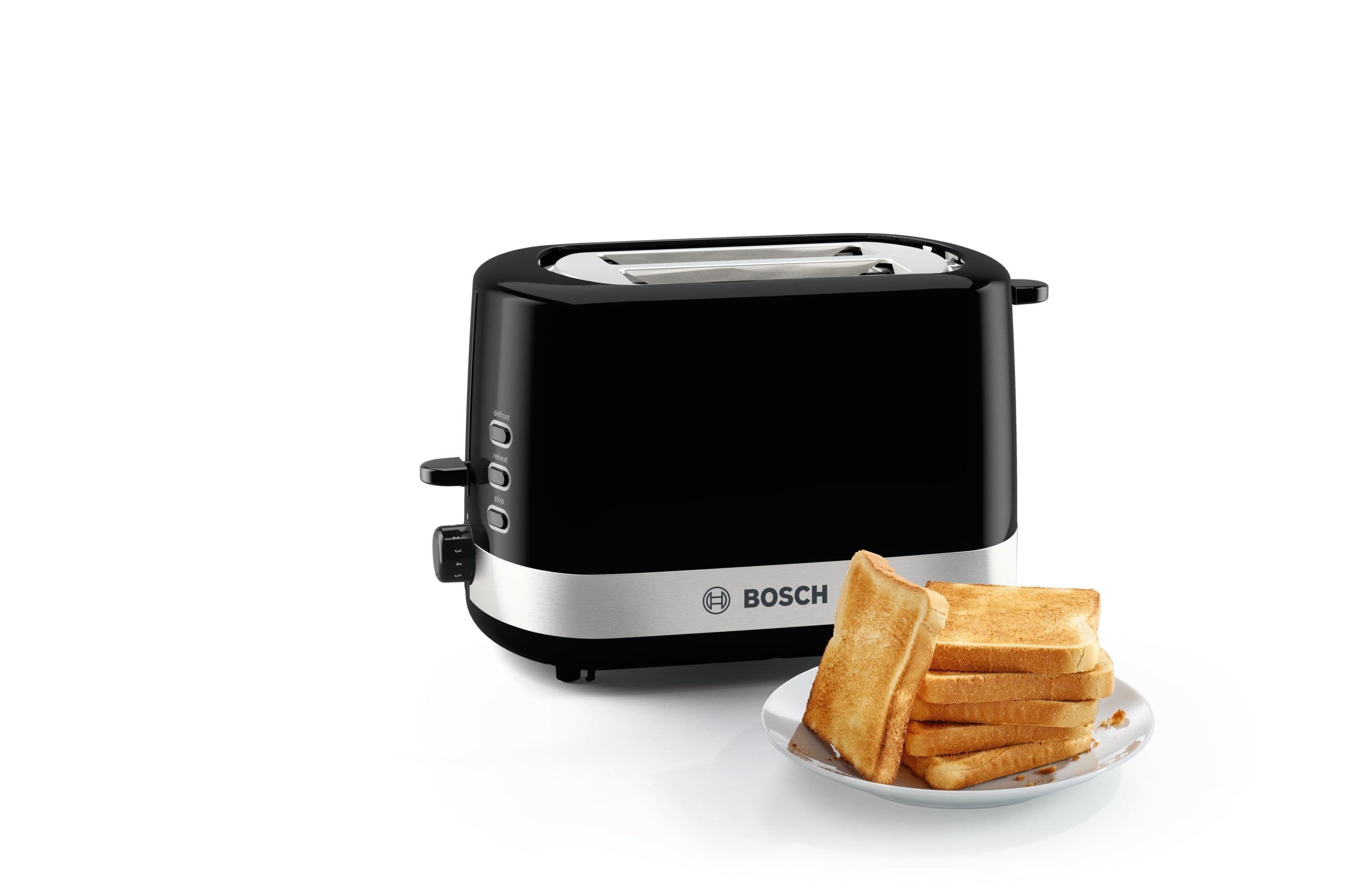 Toaster Bosch TAT6A513 black 800 W Manufacturer code TAT6A513