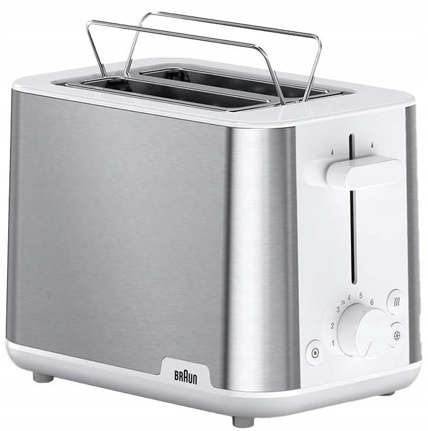 Toaster Braun HT 1510 silver/grey 900 W