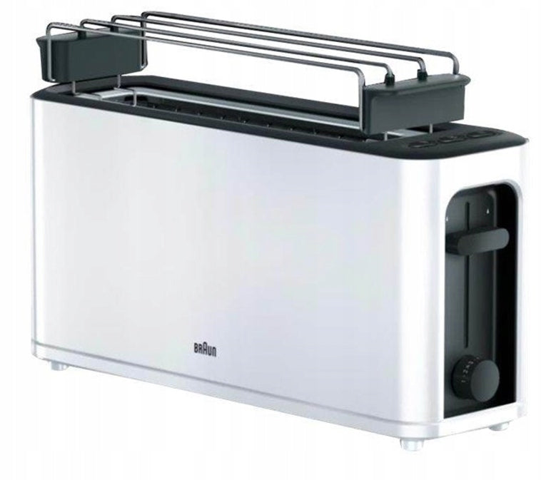 Toaster Braun HT 3110 White white 1000 W