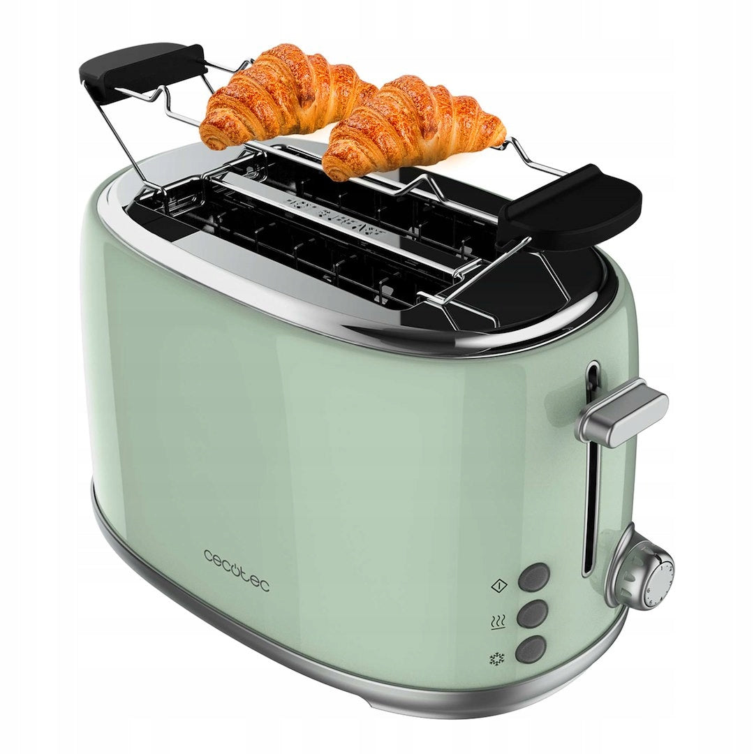 Toaster Cecotec Toast&Taste 1000 Retro Double Green