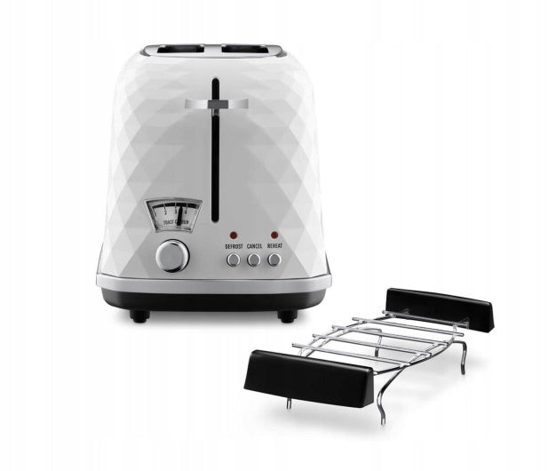 Toaster Cecotec Vintage 800 850W 2 Wide Sockets Blue Stainless Steel Power rating 850 W