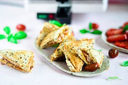 Toaster Dezal Sandwich Mini white 1300 W Toaster, Sandwicher 2 sandwiches EAN (GTIN) 5905736036321
