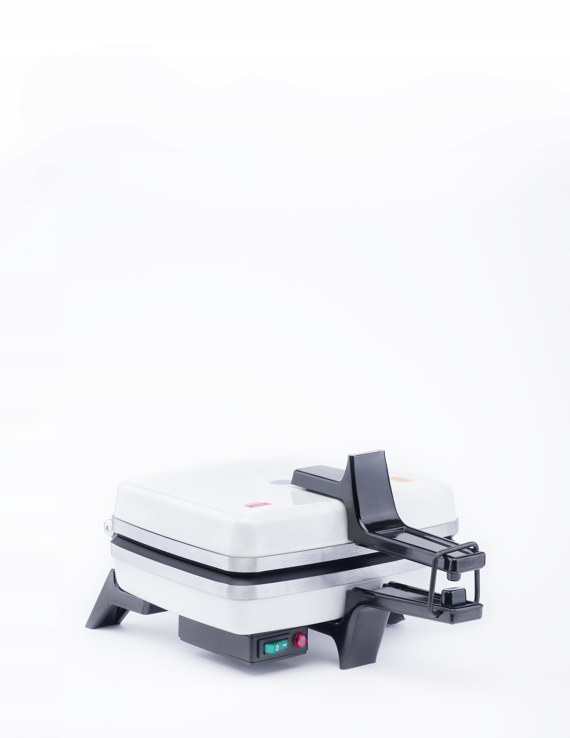 Toaster Dezal Sandwich Mini white 1300 W Toaster, Sandwicher 2 sandwiches Power rating 1300 W