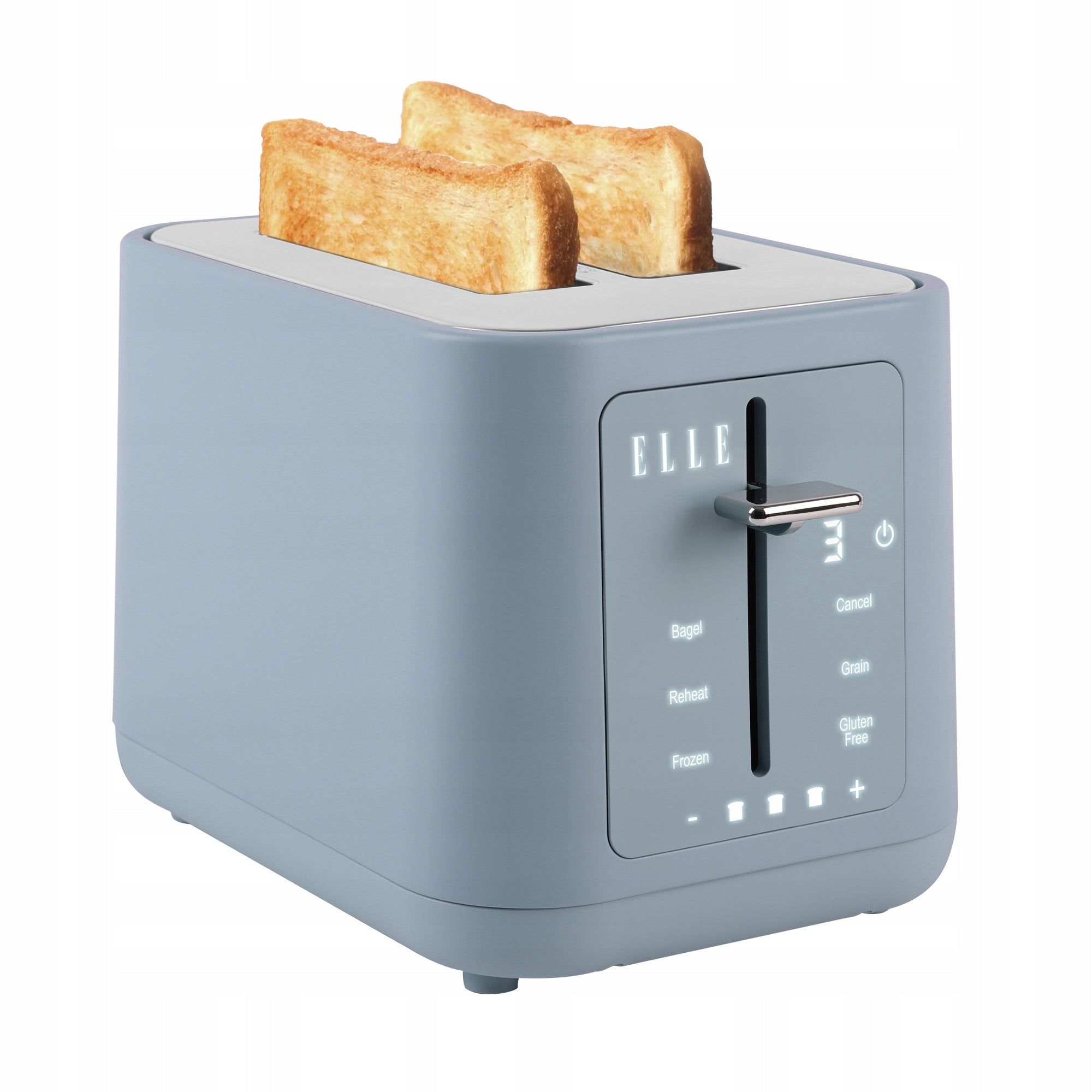 Toaster ELLE Panache Digital 2 Slice 980W Blue