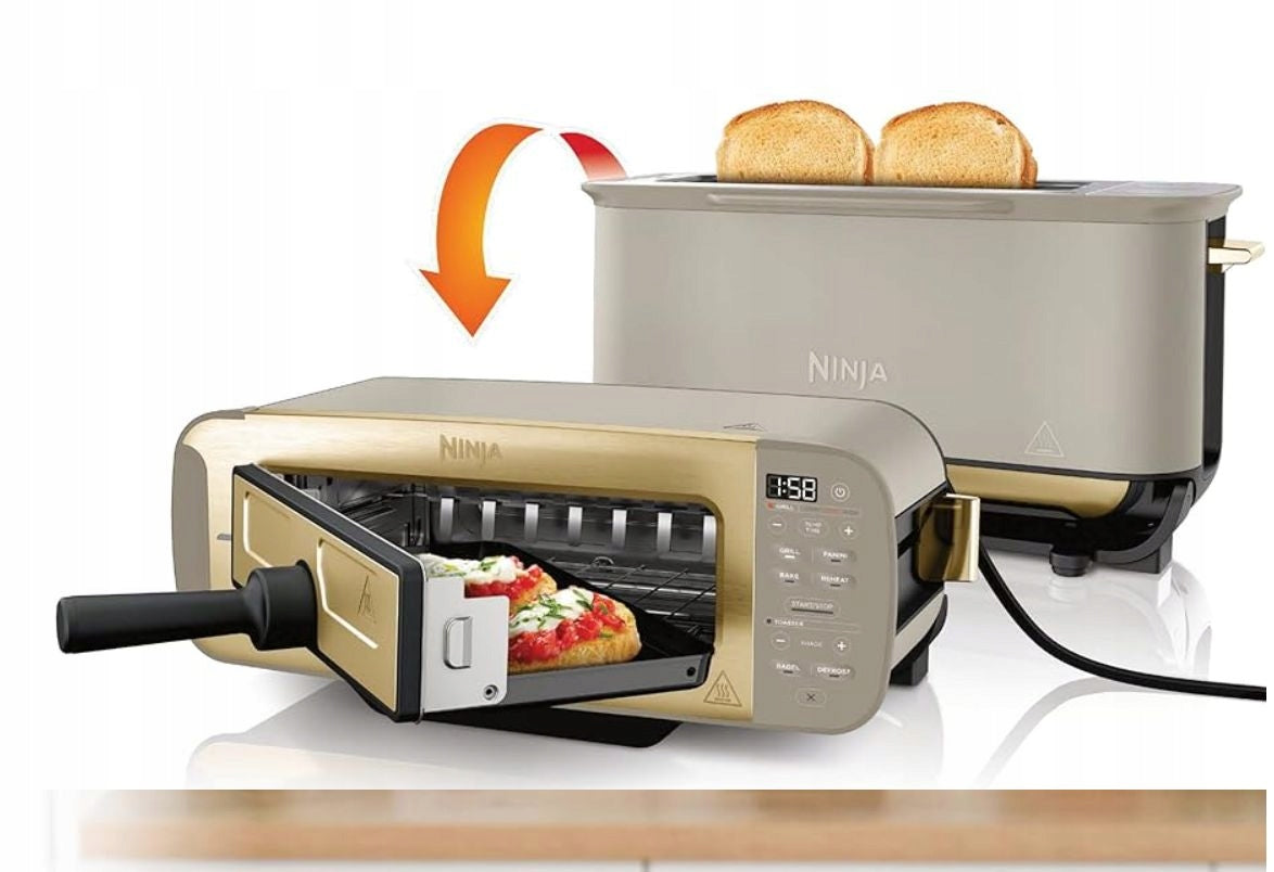 Toaster Ninja ST202EUSTGD gold 1200 W Packaging status original