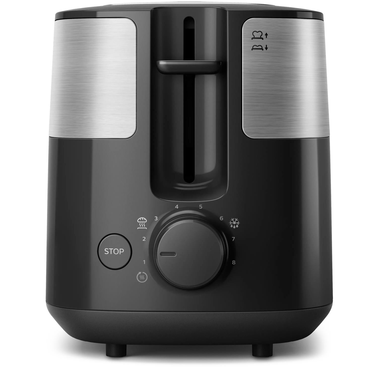 Toaster Philips HD2517/90 black 830 W Manufacturer code HD2517/90