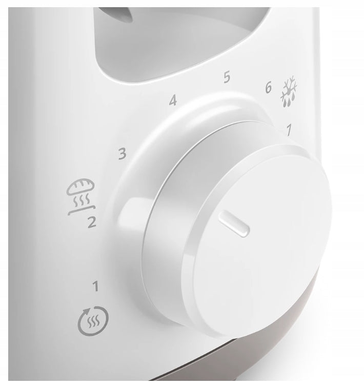 Toaster Philips HD2590/00 950W 8levels white Manufacturer code HD2590/00