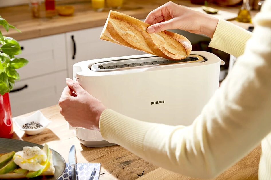Toaster Philips HD2590/00 950W 8levels white Power rating 1030 W