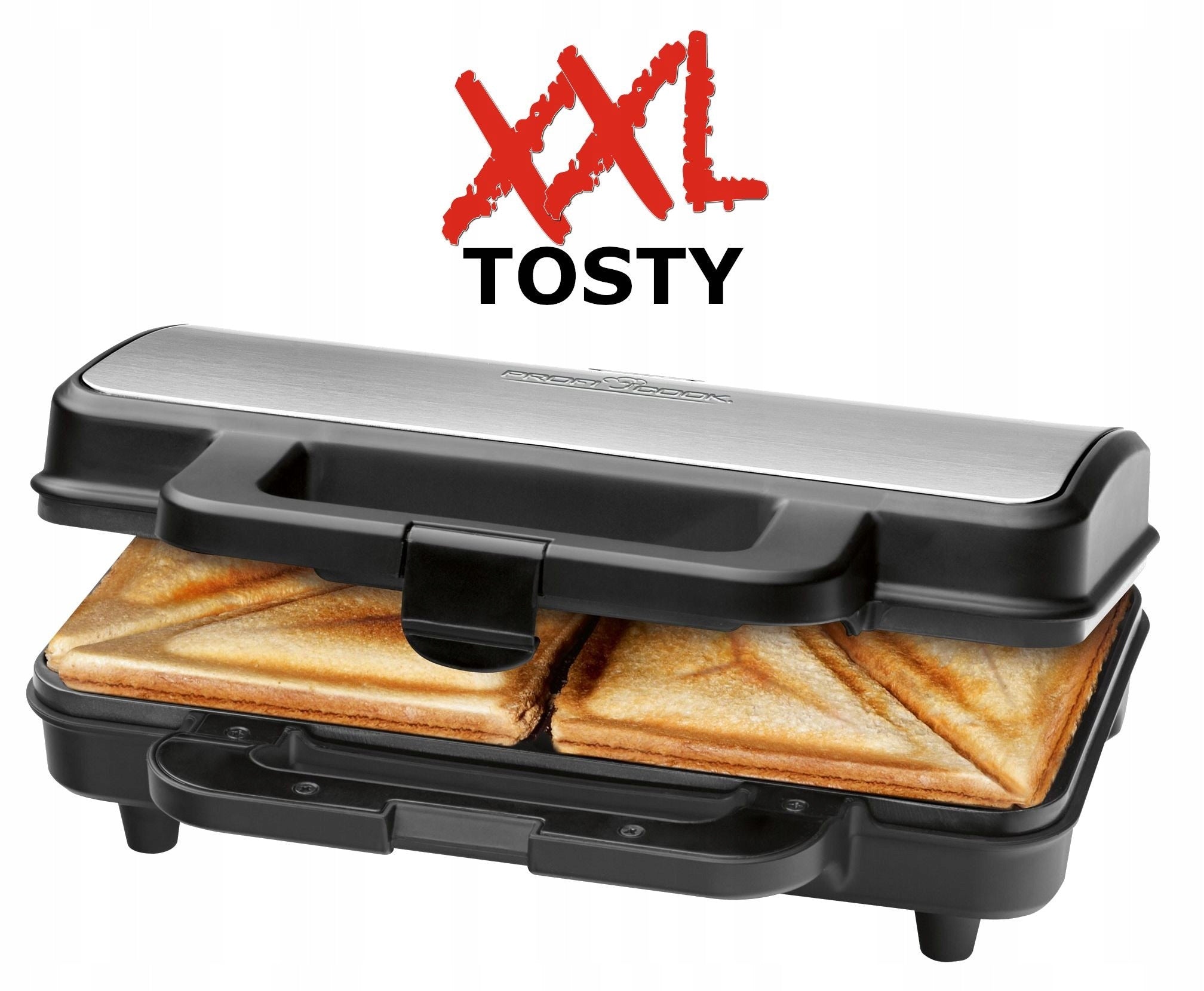 Toaster Profi Cook PC-ST 1092 900 W XXL SM1552 Toaster for toast sandwiches Power rating 900 W