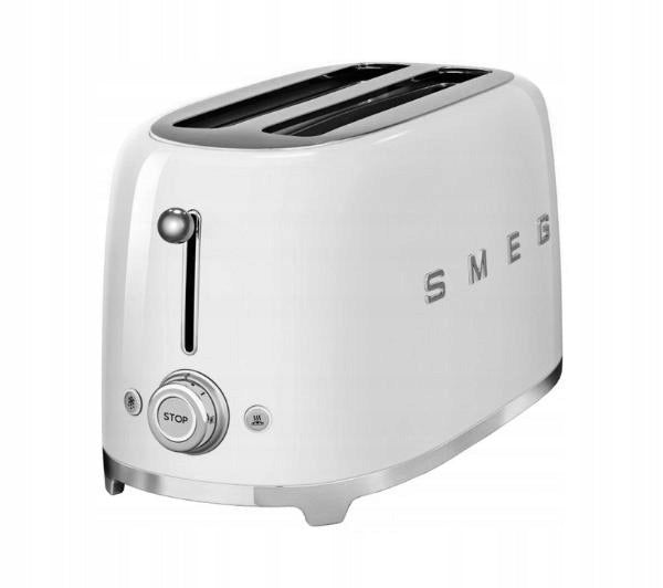 Toaster Retro Smeg TSF02WHEU 4 slices white 1500 W OD HAND Power rating 1500 W