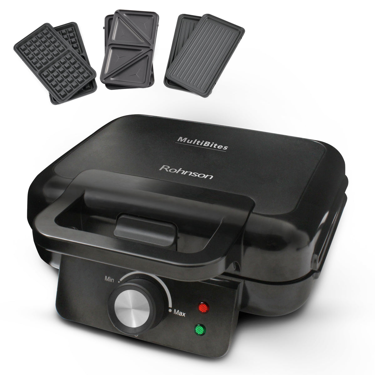 Toaster Rohnson R-2635 MultiBites, black, 750 W