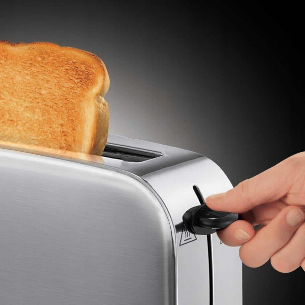 Toaster Russell Hobbs 21396-56 1200 W Removable Tray Grate 2 Toast Silver Brand Russell Hobbs