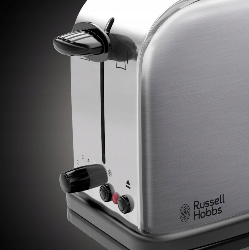 Toaster Russell Hobbs 21396-56 1200 W Removable Tray Grate 2 Toast Silver Power rating 1200 W