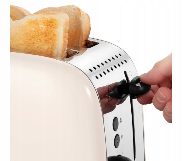 Toaster Russell Hobbs Colours Plus Jasmine 26930-56 Defrosting 1670W Packaging status original