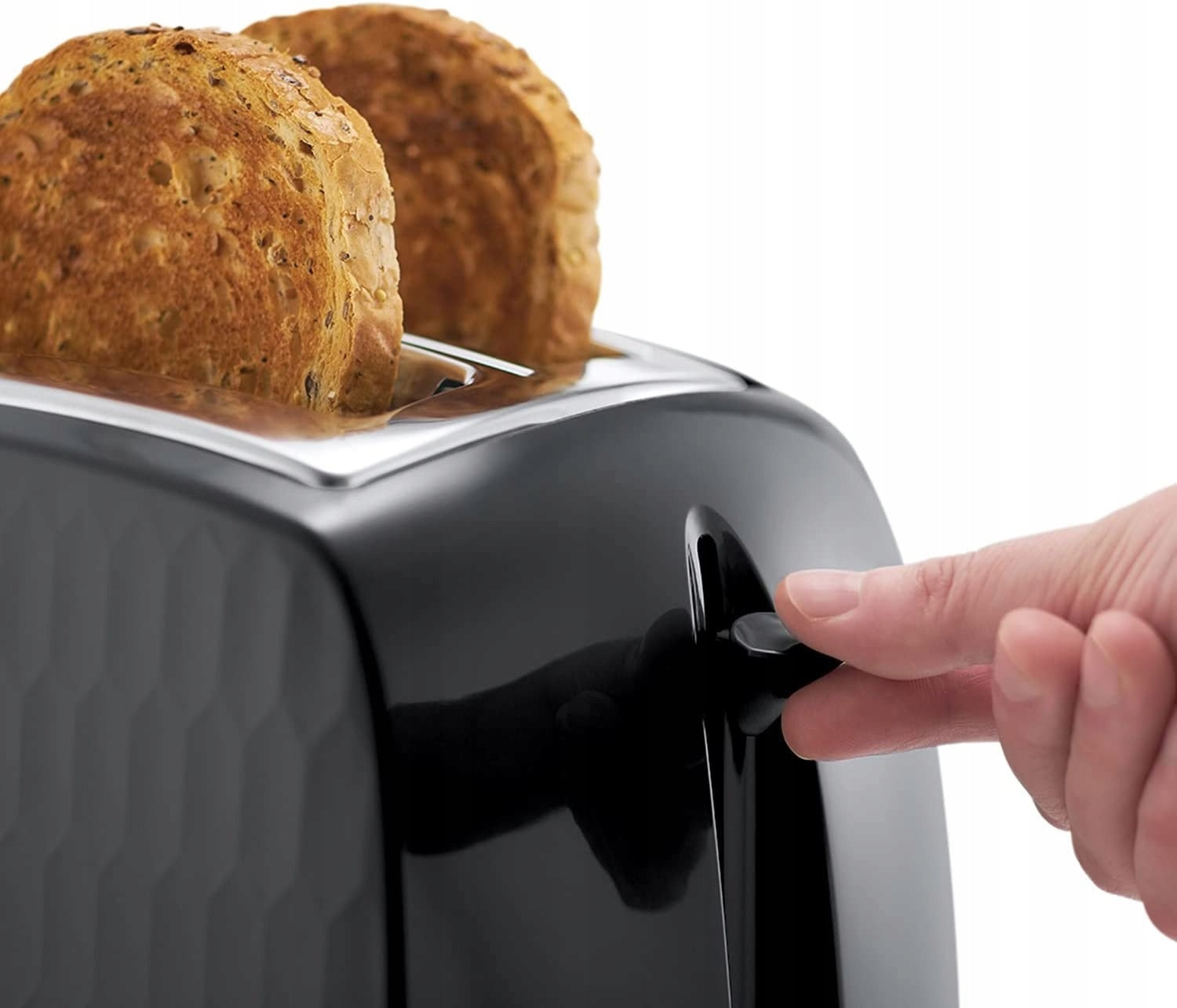 Toaster Russell Hobbs Honey Comb 26061-56 DEFROSTING HEATING BLACK Brand Russell Hobbs