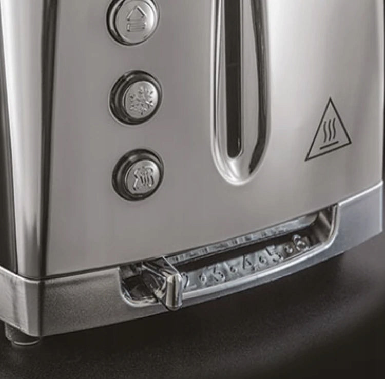 Toaster Russell Hobbs Luna Moonlight 23221-56 Grating Adjustable Grey Brand Russell Hobbs