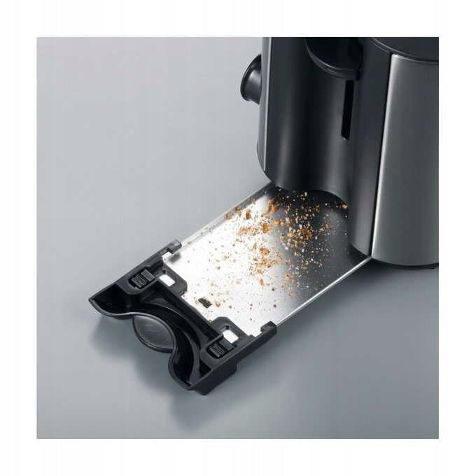 Toaster SEVERIN AT 2514 silver/grey 850W stainless steel Packaging status original